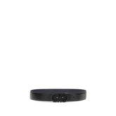 Ferragamo Blue Calf Leather Bos Taurus Belt